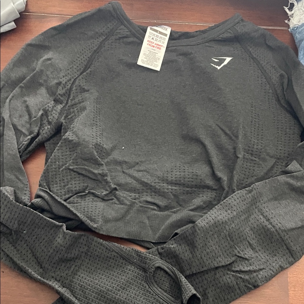 Gymshark Black Long Sleeve Tee